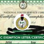 NYSC exclusion certificate